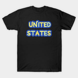 Stars and Stripes, United States T-Shirt